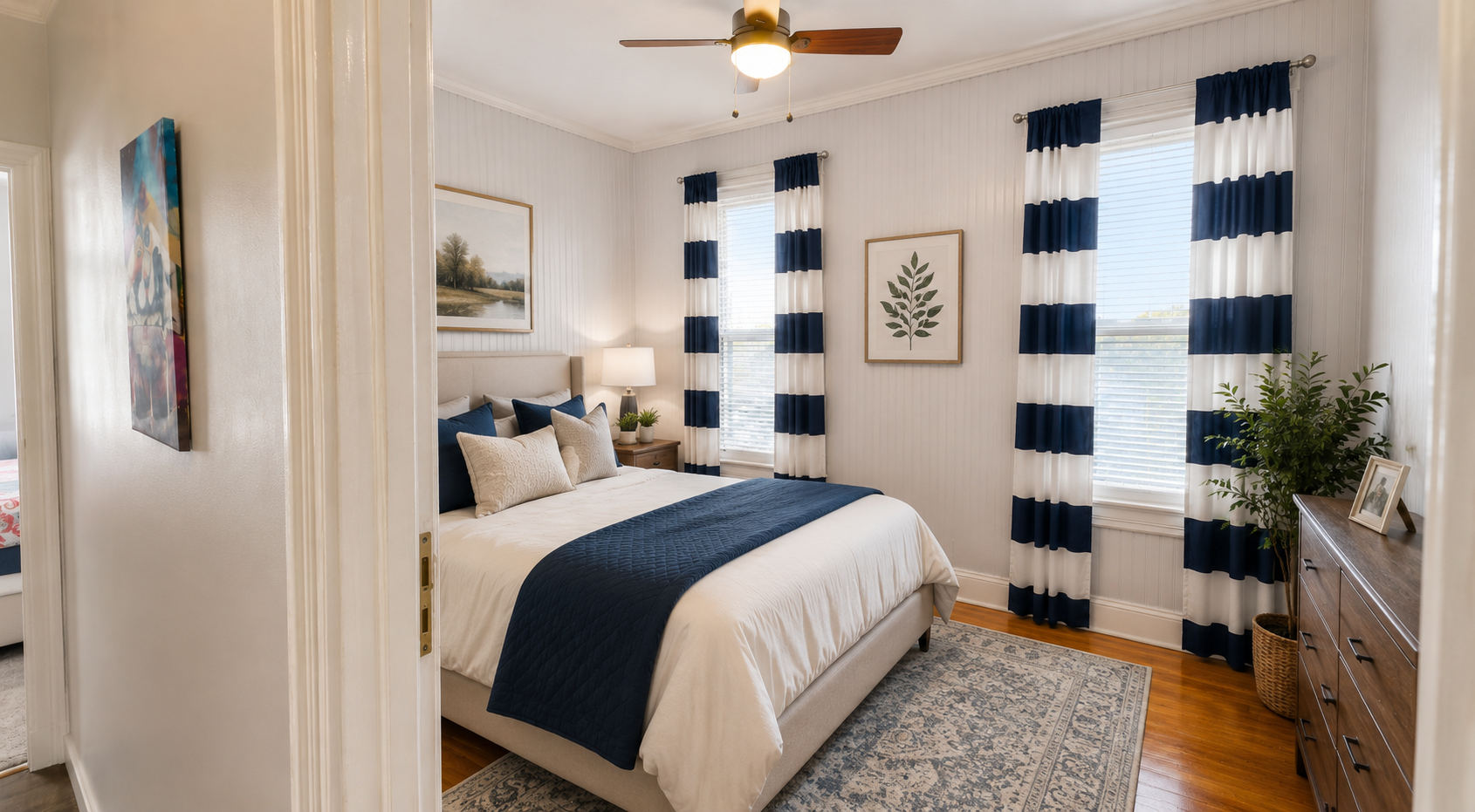Second bedroom after virtual staging