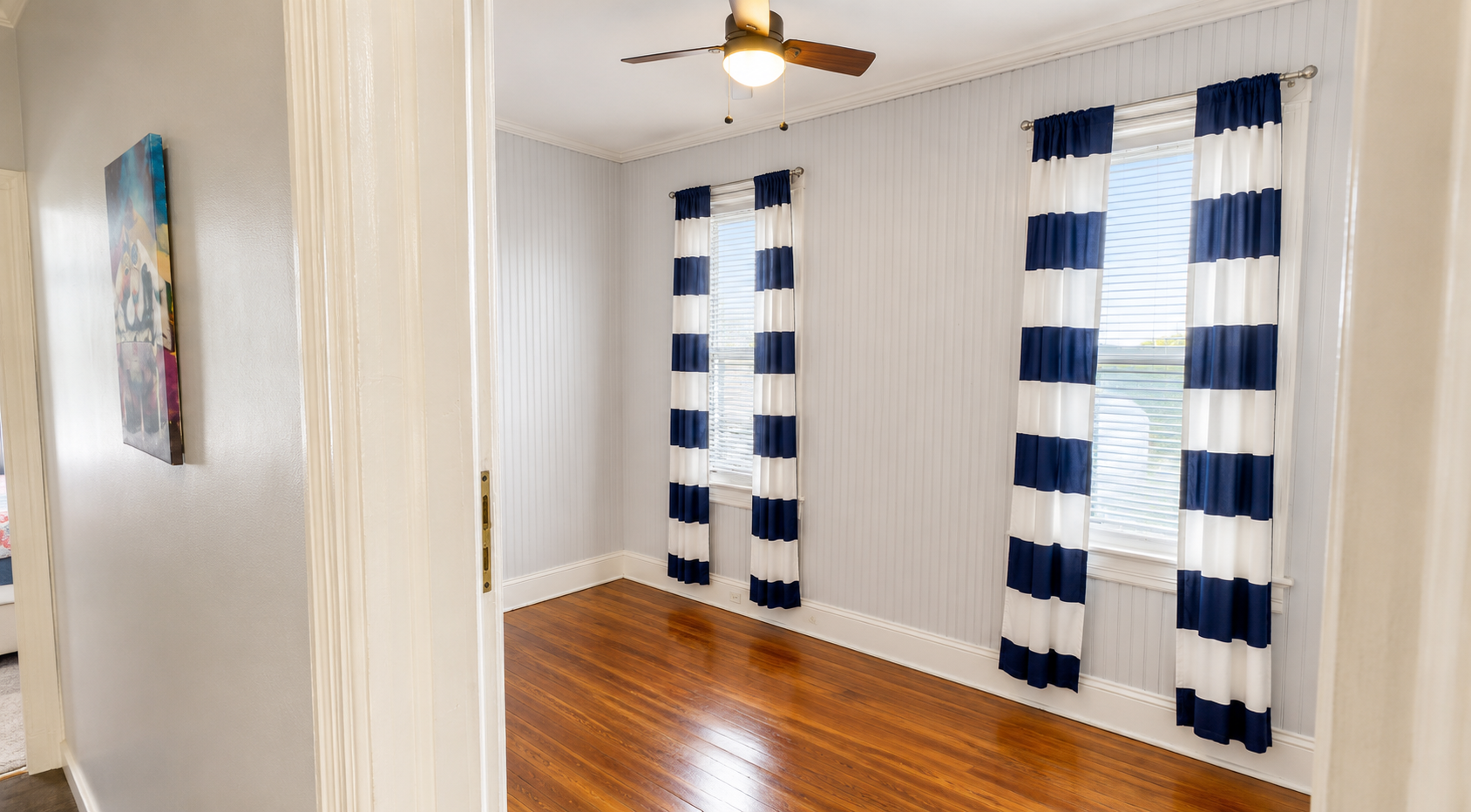 Second bedroom before virtual staging
